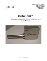 Preview for 1 page of SII Vortex-ME4 User Manual