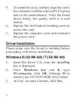 Preview for 4 page of SIIG 1-Port ECP Quick Installation Manual