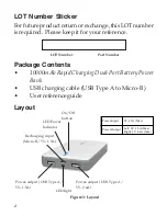 Preview for 2 page of SIIG 10000mAh Rapid Charging Dual-Port Battery Power Bank User Reference Manual