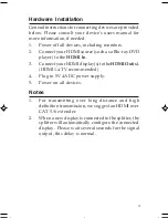 Preview for 3 page of SIIG 1x2 HDMI Distribution Amplifier with 3D and 4K x 2K Quick Installation Manual