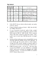 Preview for 3 page of SIIG 1x4 HDMI 1.3 CAT5e Distribution Amplifier Quick Installation Manual