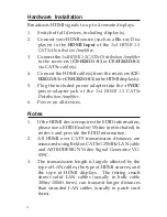 Preview for 4 page of SIIG 1x4 HDMI 1.3 CAT5e Distribution Amplifier Quick Installation Manual