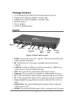 Preview for 2 page of SIIG 2x1 USB DisplayPort KVM Switch with Remote Control Quick Installation Manual