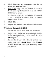 Preview for 8 page of SIIG 4-Port RS232 Serial PCI with 16550 UART Quick Installation Manual