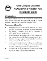 Preview for 1 page of SIIG AC-PW0N12-S1 Installation Manual