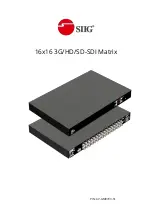 SIIG AV-GM0703-S1 Manual предпросмотр