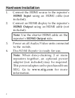 Preview for 4 page of SIIG CE-H20N11-S1 Quick Installation Manual