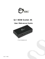 Preview for 1 page of SIIG CE-H23012-S1 User Reference Manual