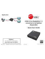 Предварительный просмотр 2 страницы SIIG CE-H23G11-S1 Quick Start Manuals