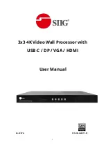 SIIG CE-H26F11-S1 User Manual preview