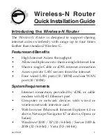 Предварительный просмотр 1 страницы SIIG CN-WR0512-S1 Quick Installation Manual