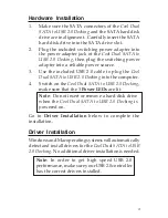 Предварительный просмотр 3 страницы SIIG Cool Dual SATA to USB 2.0 Docking Quick Installation Manual