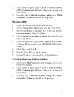 Preview for 7 page of SIIG CyberPro PCI 4S Quick Installation Manual