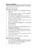 Preview for 4 page of SIIG CyberSerial Dual PCI Quick Installation Manual