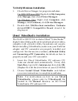 Preview for 7 page of SIIG FireWire 800 DV Kit Quick Installation Manual