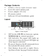 Предварительный просмотр 2 страницы SIIG HDMI to VGA & Audio Converter Scaler Installation Manual