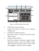 Предварительный просмотр 7 страницы SIIG HDMI to VGA & Audio Converter Scaler Installation Manual