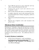 Preview for 4 page of SIIG Hi-Speed USB 4-Port PCI Quick Installation Manual