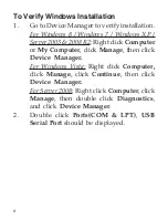 Preview for 8 page of SIIG ID-SC0911-S1 Quick Installation Manual