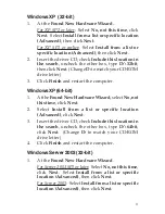 Preview for 5 page of SIIG JJ-P20511-S3 Quick Installation Manual