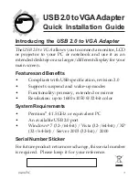 SIIG JU-000071-S1 Quick Installation Manual preview