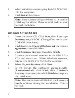 Preview for 4 page of SIIG JU-000071-S1 Quick Installation Manual