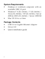 Preview for 2 page of SIIG JU-NE0211-S1 Quick Installation Manual