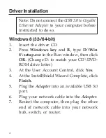 Preview for 4 page of SIIG JU-NE0211-S1 Quick Installation Manual