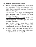 Preview for 7 page of SIIG JU-NE0211-S1 Quick Installation Manual