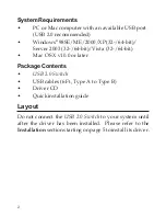 Preview for 2 page of SIIG JU-SW4112 Quick Installation Manual