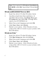 Preview for 6 page of SIIG JU-SW4112 Quick Installation Manual