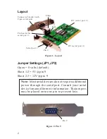 Preview for 2 page of SIIG Low Profile PCI-2S Quick Installation Manual