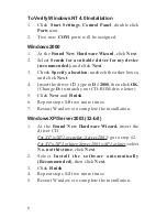 Preview for 6 page of SIIG Low Profile PCI-2S Quick Installation Manual