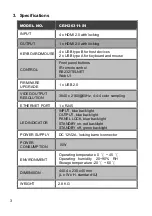 Preview for 3 page of SIIG MultiView CE-H26311-S1 Manual