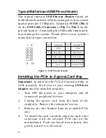 Preview for 6 page of SIIG PCIe to ExpressCard Bay Quick Installation Manual