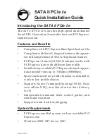 Preview for 1 page of SIIG SC-SAE212-S2 Quick Installation Manual