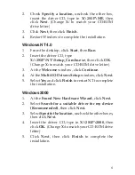 Preview for 5 page of SIIG SIIG 2S1P Combo-Value Quick Installation Manual