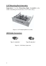 Предварительный просмотр 4 страницы SIIG USB 2.0+1394 6-Port Bay Hub Quick Installation Manual