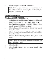 Предварительный просмотр 4 страницы SIIG Wireless-N CardBus Adapter Quick Installation Manual