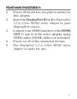 Preview for 3 page of SIIG YN6181 Installation Manual