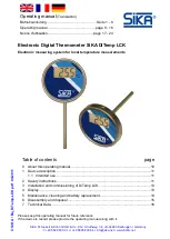 Preview for 9 page of SIKA DiTemp LCK Operating Manual