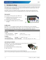 Preview for 4 page of SIKA FMP1 Operating Manual