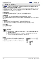 Preview for 6 page of SIKA induQ VMI 02 Operating Manual