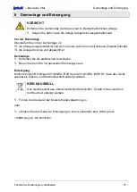 Preview for 15 page of SIKA induQ VMI 02 Operating Manual