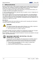 Preview for 24 page of SIKA induQ VMI 02 Operating Manual