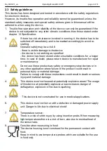 Preview for 4 page of SIKA MH 3211 Operating Manual