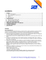 Preview for 2 page of SIKA MH3160-07 User Manual