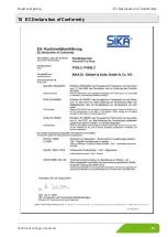 Preview for 39 page of SIKA P 1000.2 Operating Manual