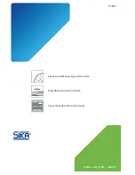 Preview for 20 page of SIKA P 700 T Manual