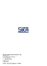 Preview for 32 page of SIKA SolarTemp 850 Operating Manual